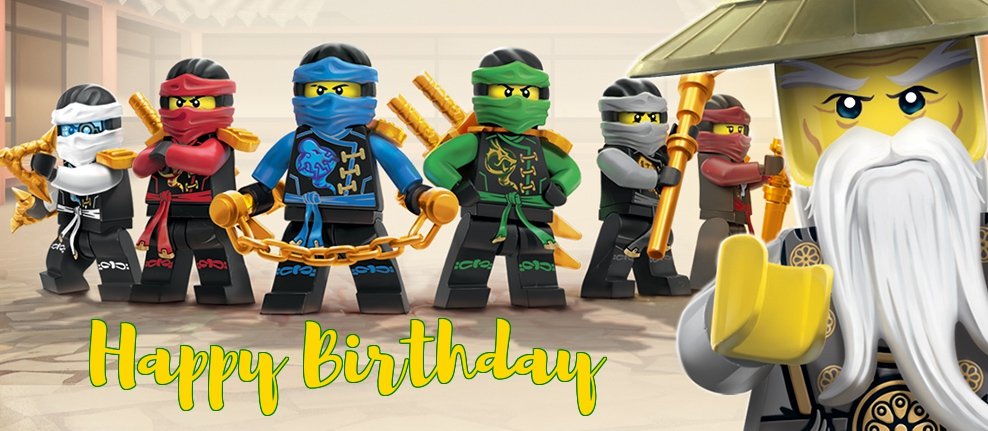 ninja-go birthday cards