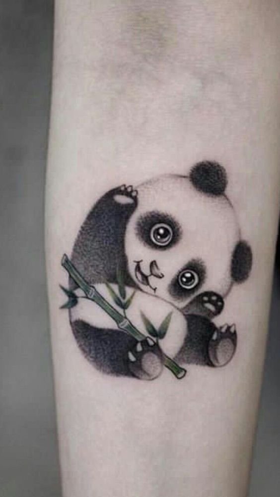 panda bear-tattoo