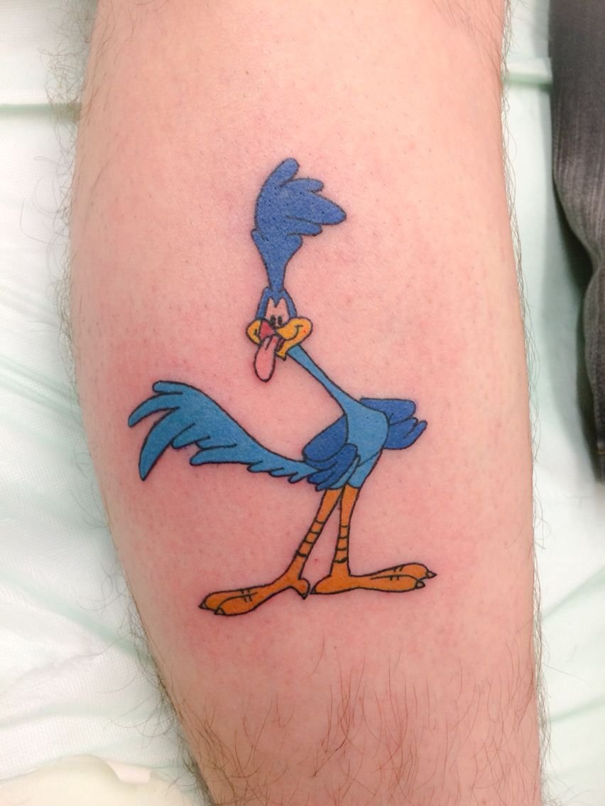 road runner-tattoo