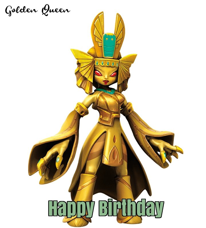 skylander-golden-queen birthday cards