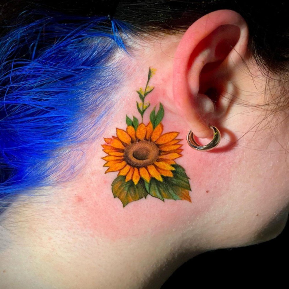 Sunflower Tattoos 