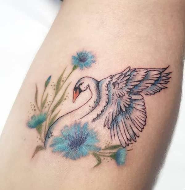swan tattoos