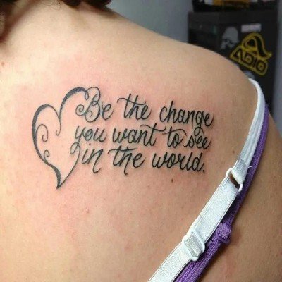 women's tattoo quotes