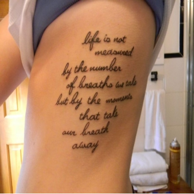 women's tattoo quotes