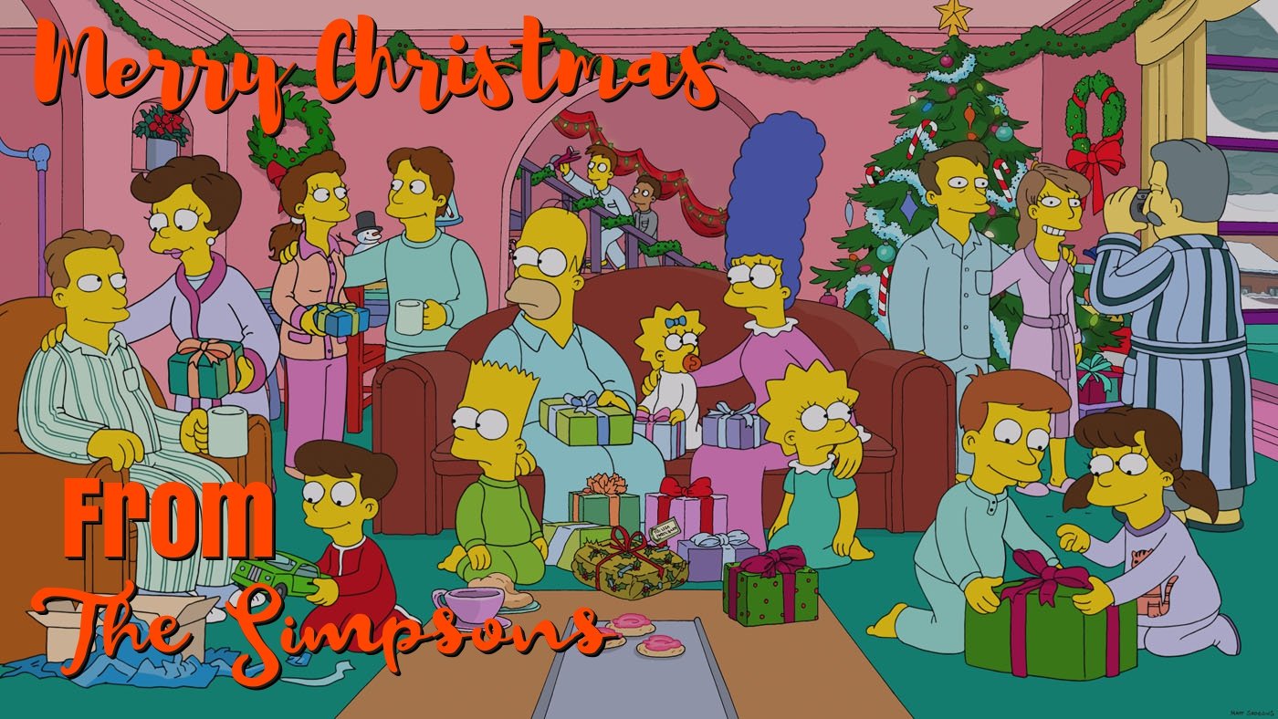 the simpsons christmas