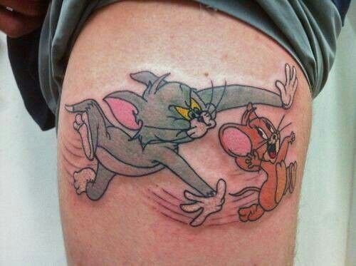 tom-and-jerry-tattoo