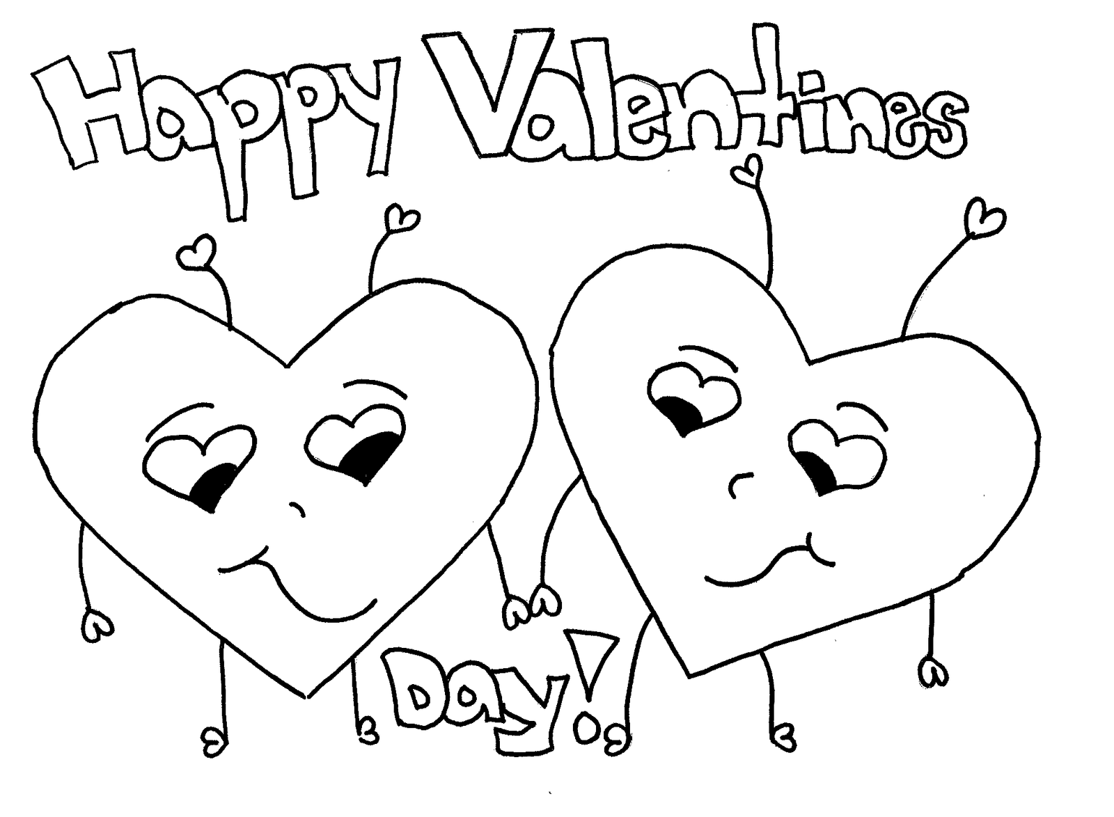 valentine coloring page