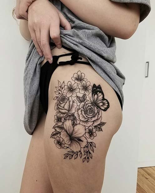 womens-flower-tattoos