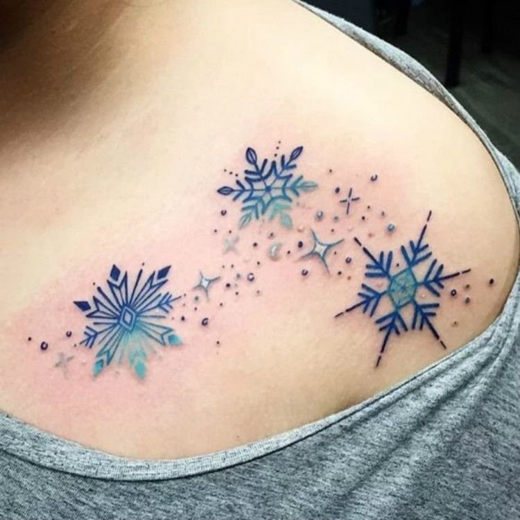 women's winter tattoos